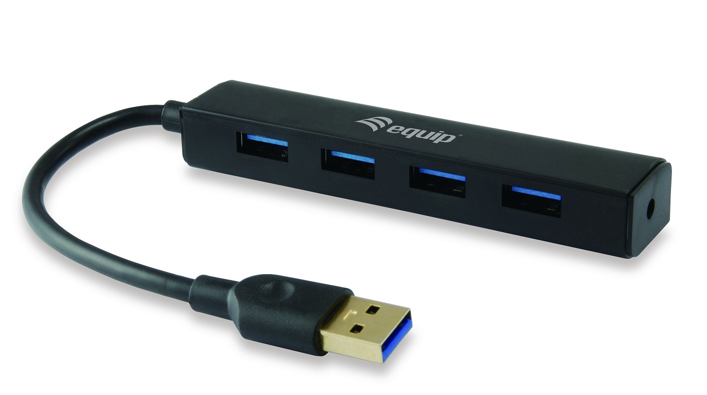 Hub USB 3.0 Equip 4 X USB 3.0 Preto 1